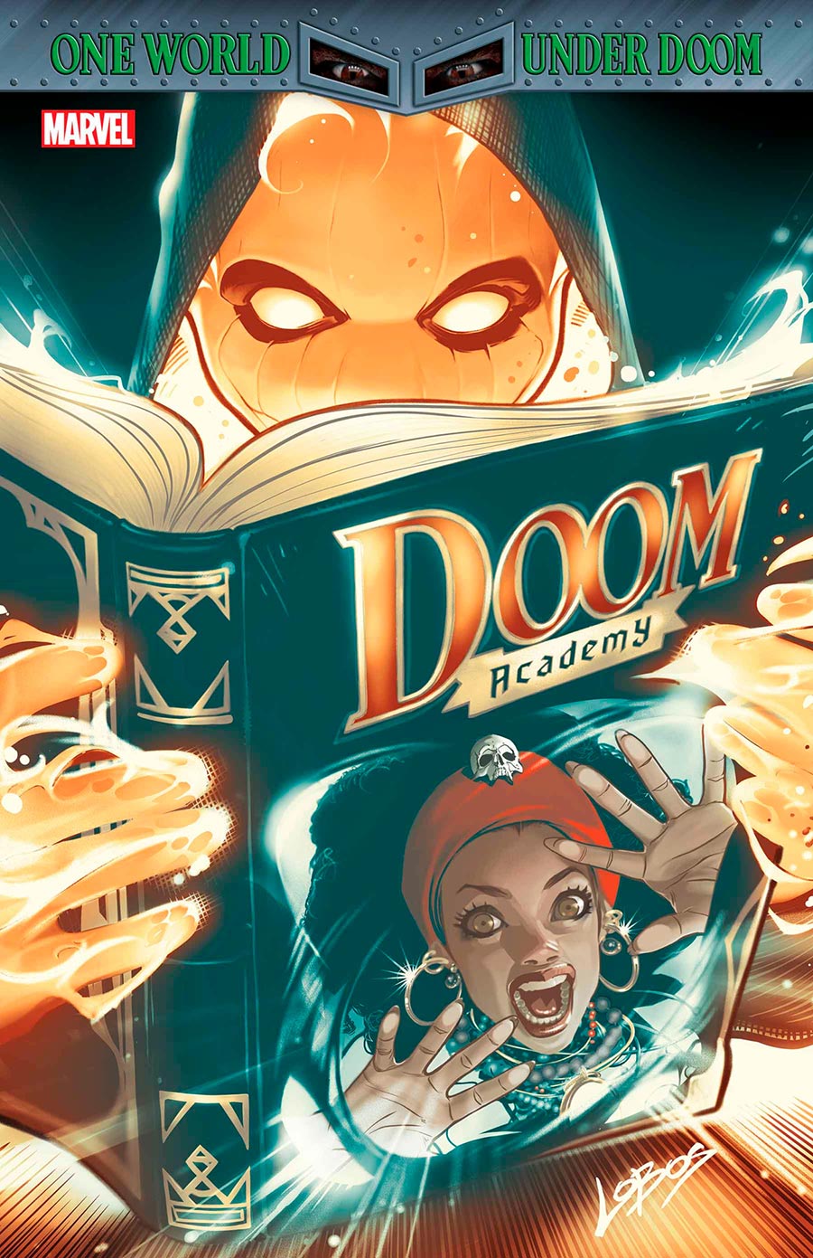 Doom Academy #2 Cover A Regular Pablo Villalobos Cover (One World Under Doom Tie-In)