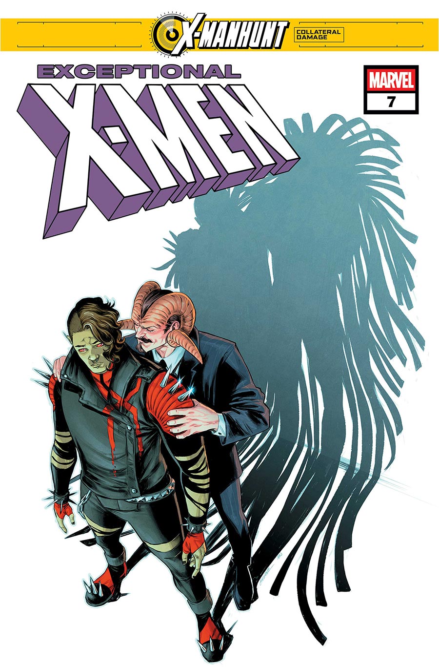 Exceptional X-Men #7 Cover A Regular Carmen Carnero Cover (X-Manhunt Collateral Damage Tie-In)