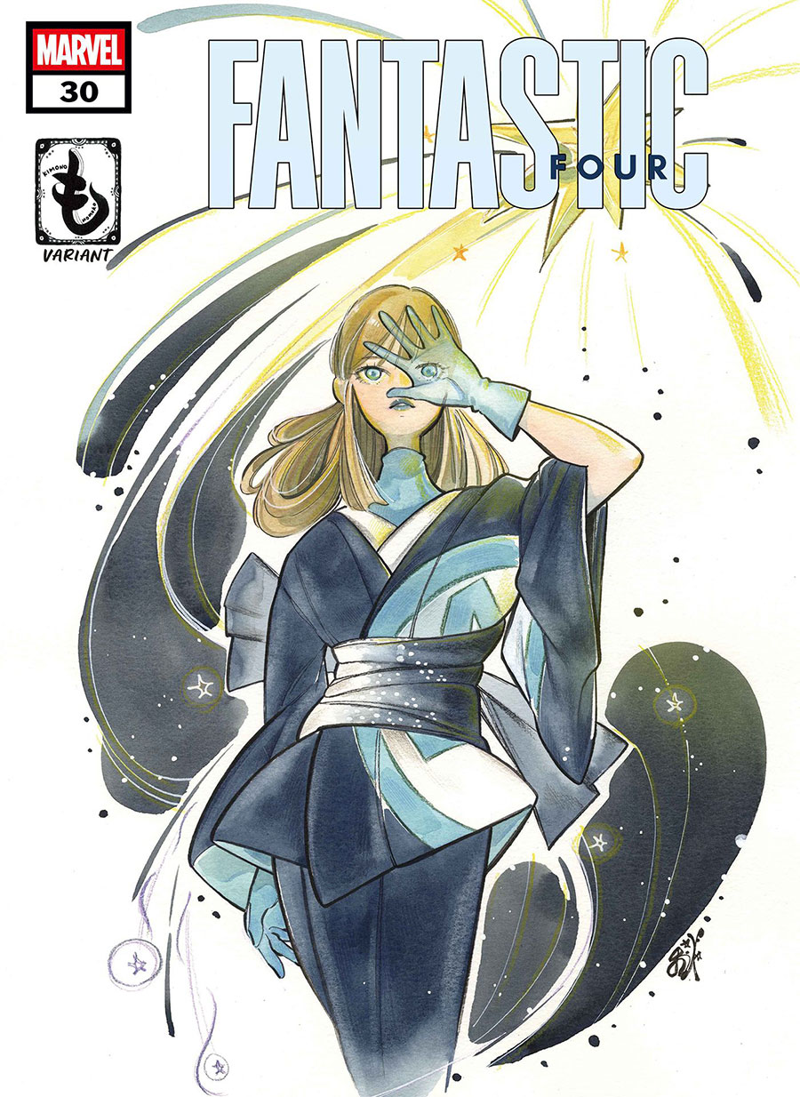 Fantastic Four Vol 7 #30 Cover C Variant Peach Momoko Kimono Cover (One World Under Doom Tie-In)