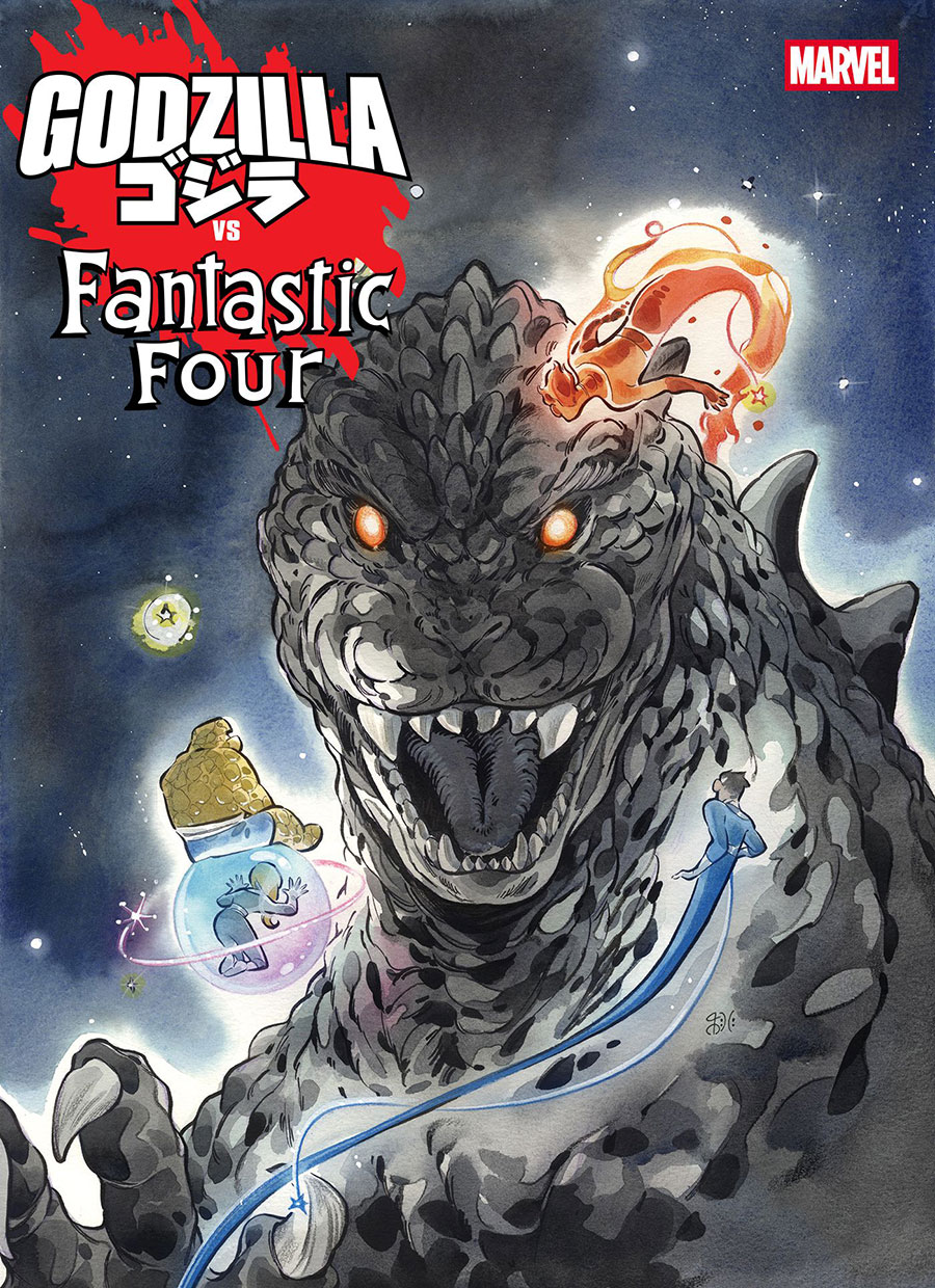 Godzilla vs Fantastic Four #1 (One Shot) Cover F Variant Peach Momoko Cover