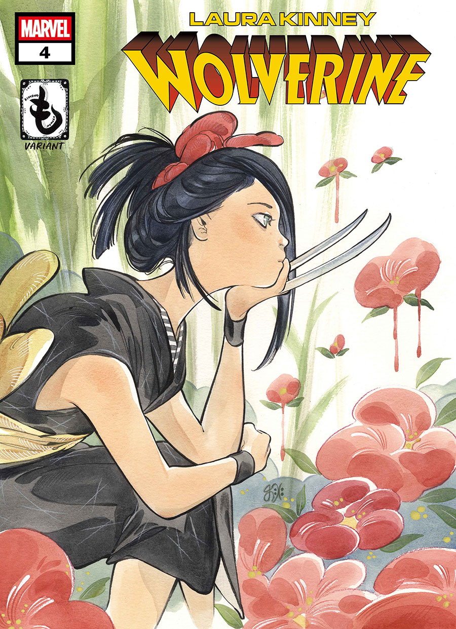 Laura Kinney Wolverine #4 Cover B Variant Peach Momoko Kimono Cover