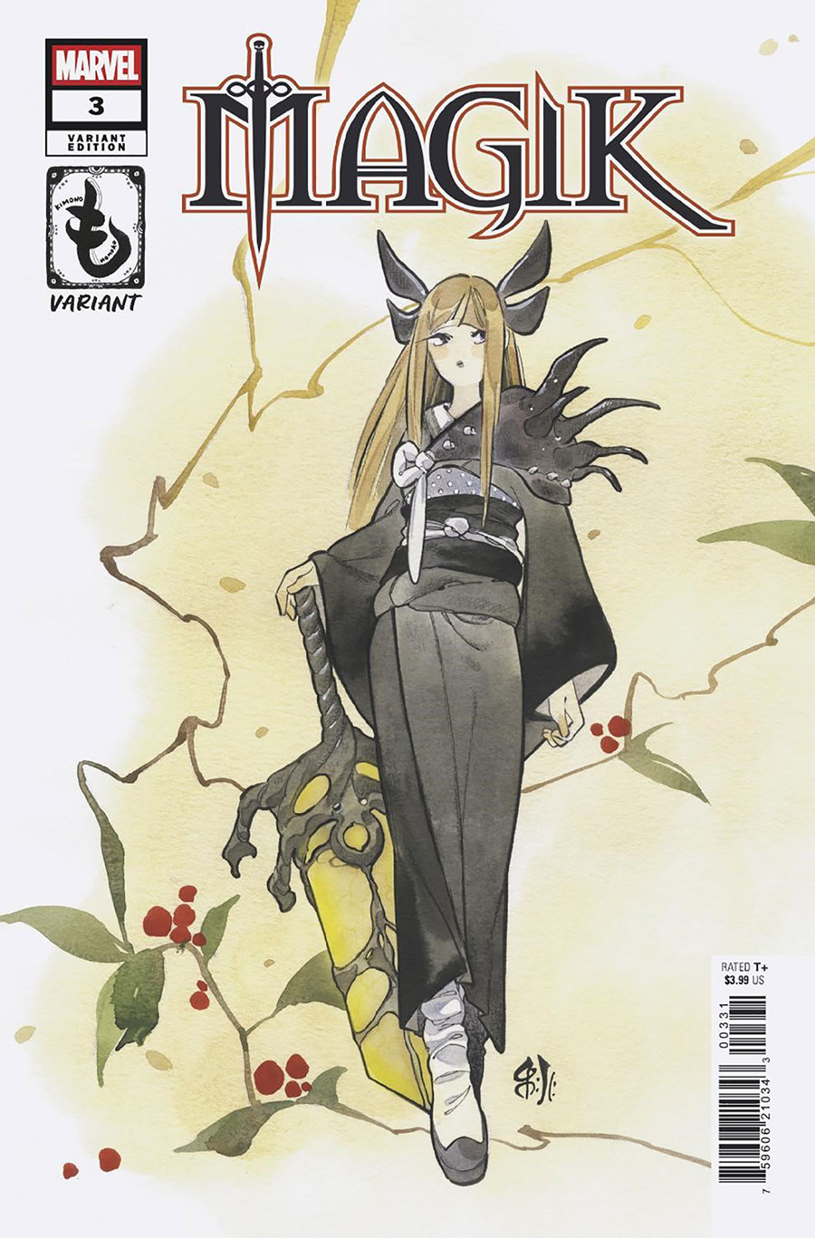 Magik Vol 2 #3 Cover B Variant Peach Momoko Kimono Cover