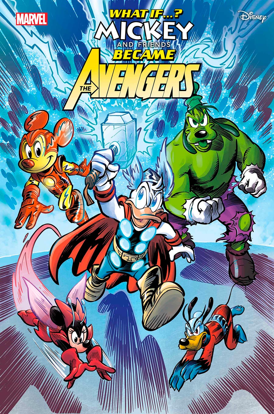 Marvel & Disney What If Mickey & Friends Became The Avengers #1 (One Shot) Cover A Regular Alessandro Pastrovicchio Cover