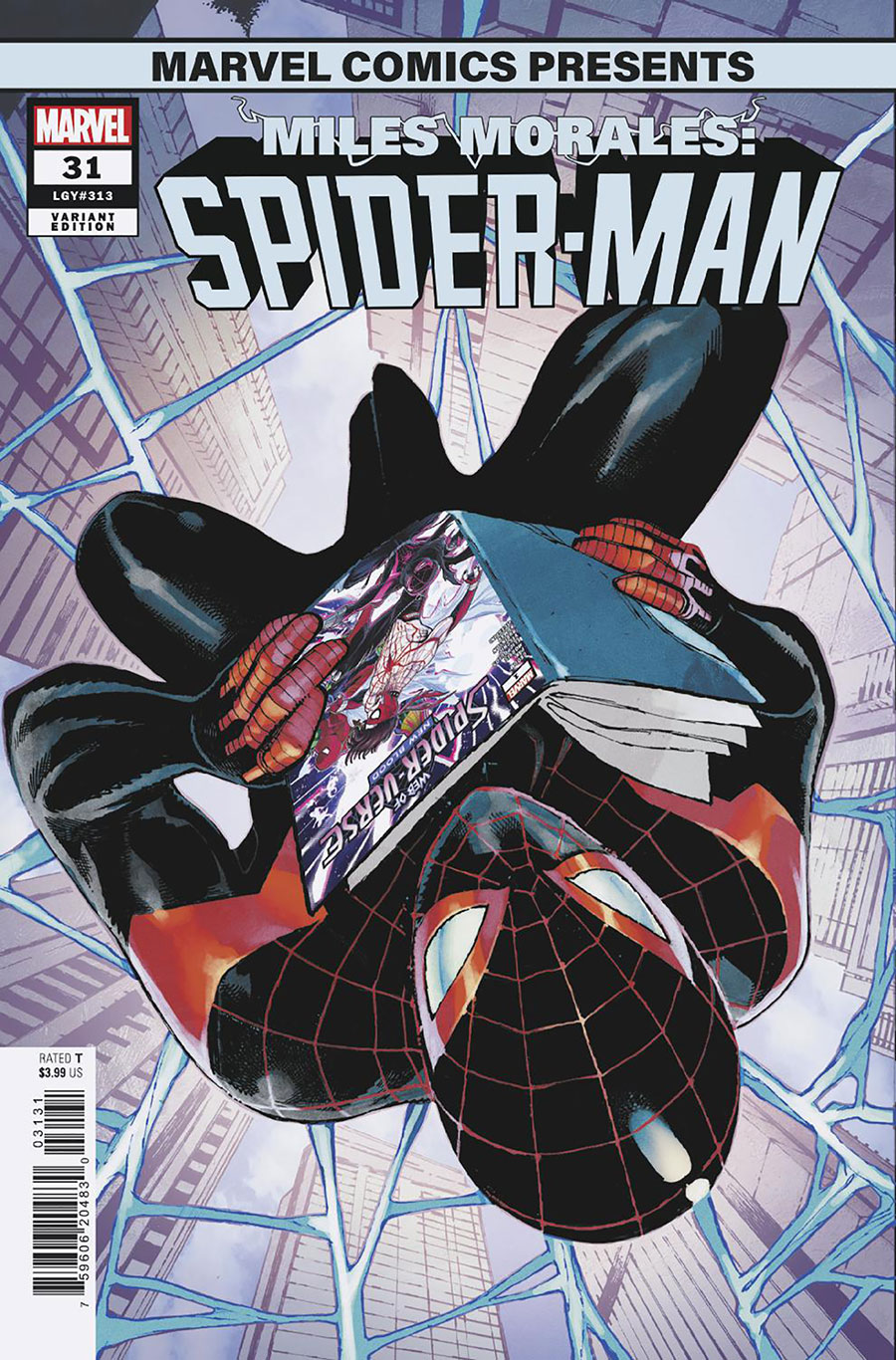 Miles Morales Spider-Man Vol 2 #31 Cover C Variant Sara Pichelli Marvel Comics Presents Cover (Deadpool vs Spider-Man Pools Of Blood Part 4)