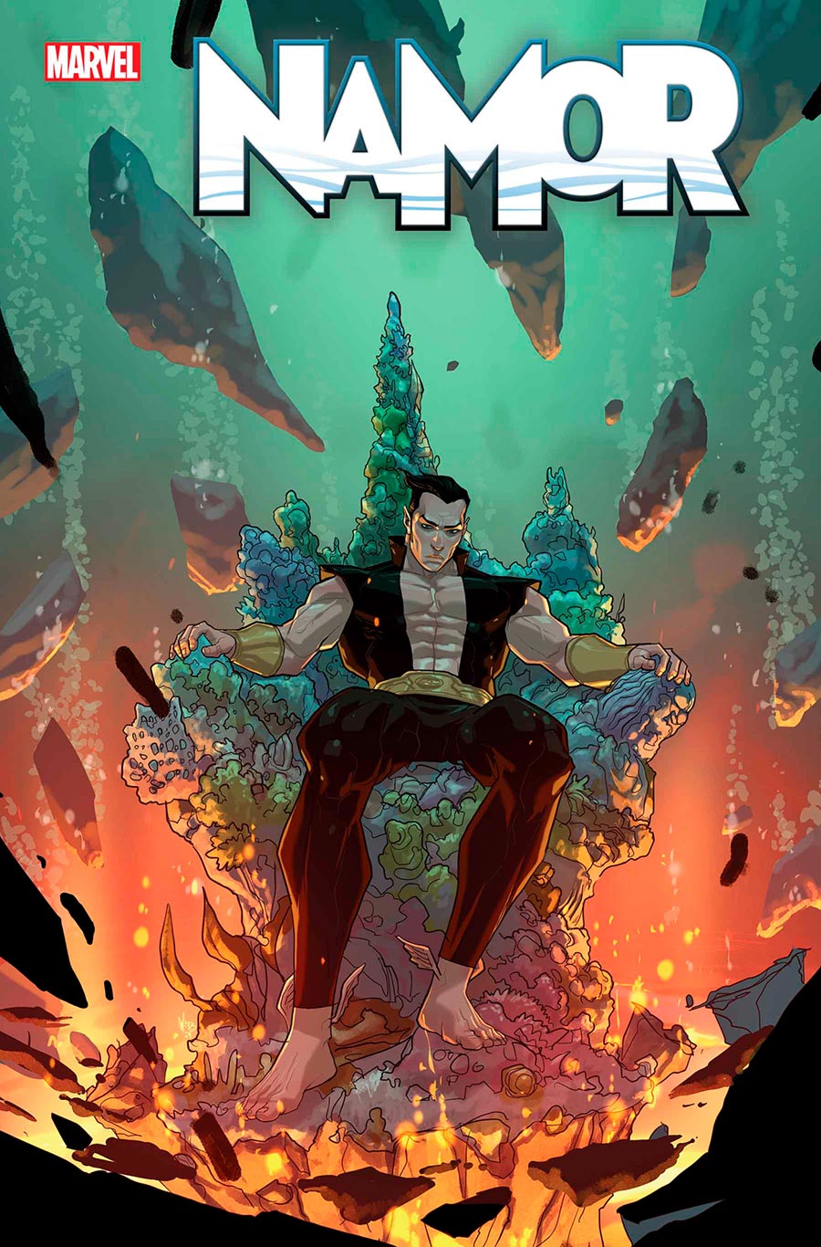 Namor Vol 2 #8 Cover B Variant Pete Woods Cover