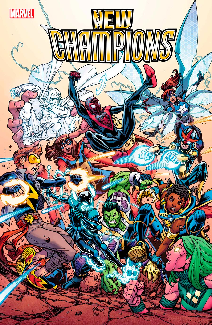 New Champions #3 Cover A Regular Todd Nauck Cover