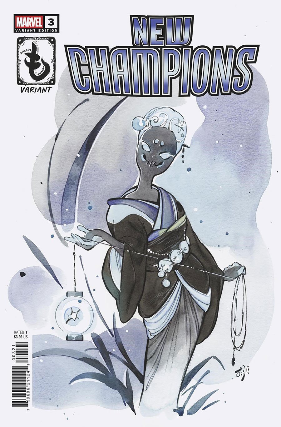 New Champions #3 Cover B Variant Peach Momoko Kimono Cover