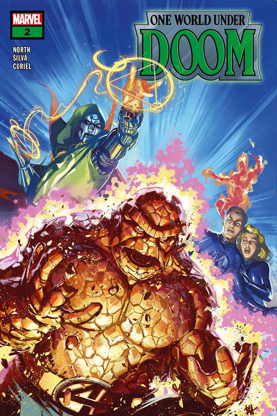 One World Under Doom #2 Cover A Regular Ben Harvey Cover