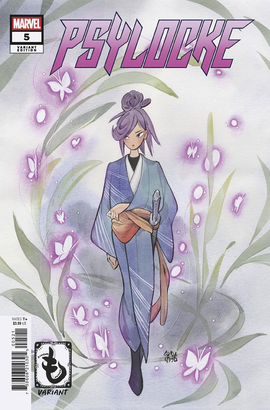 Psylocke Vol 2 #5 Cover B Variant Peach Momoko Kimono Cover