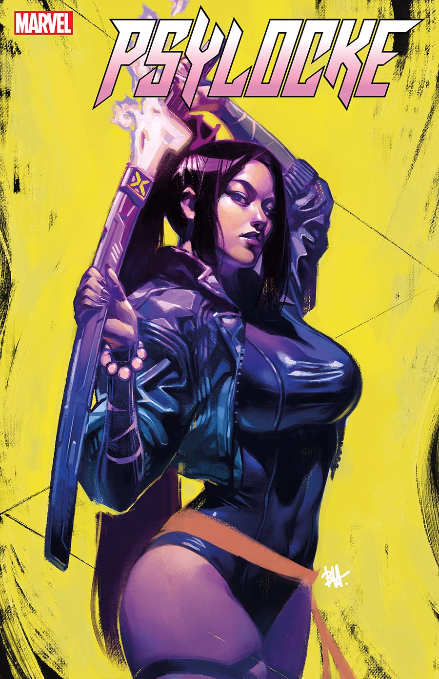 Psylocke Vol 2 #5 Cover C Variant Ben Harvey Psylocke Cover