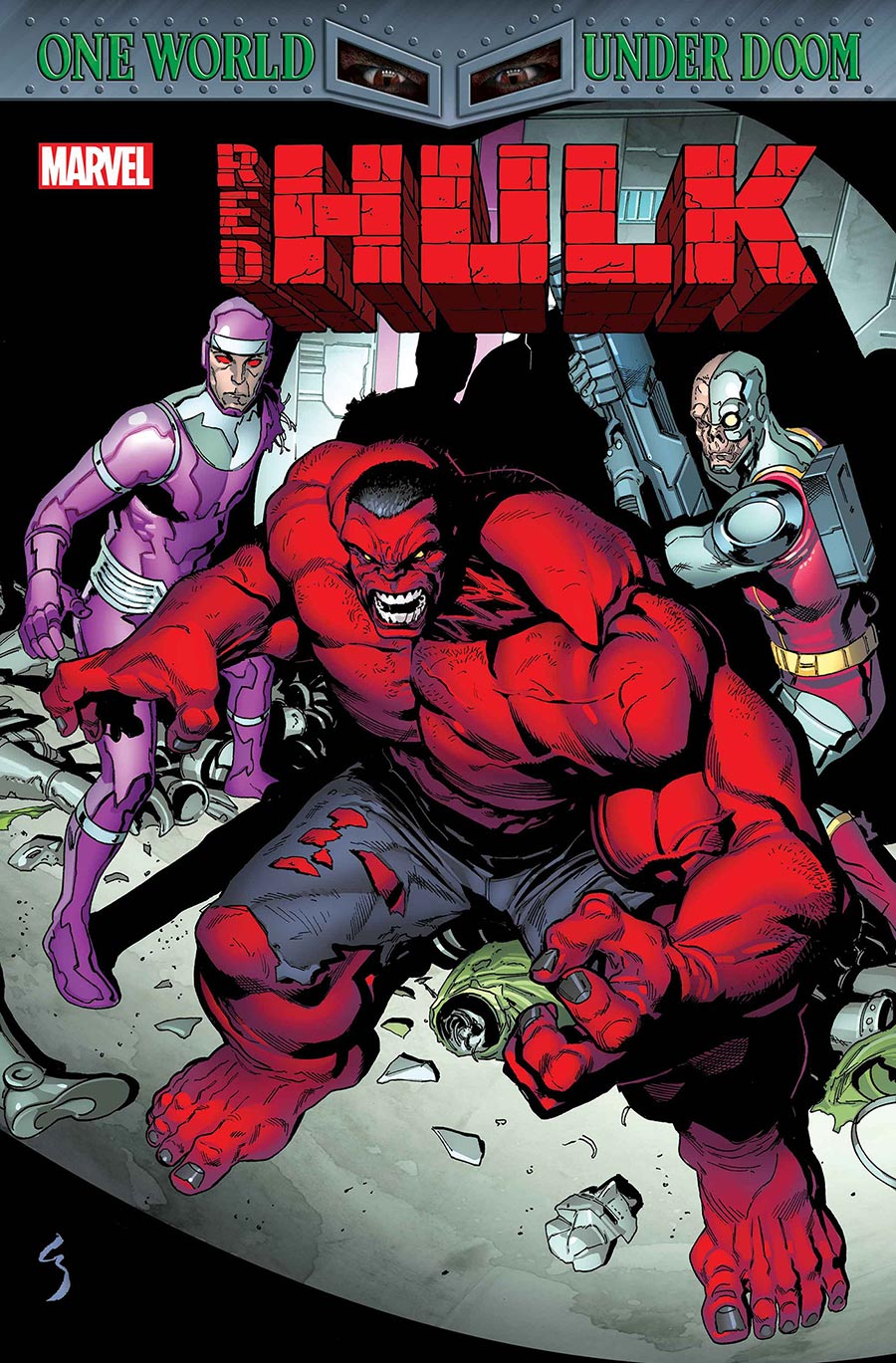 Red Hulk #2 Cover A Regular Geoff Shaw Cover (One World Under Doom Tie-In)