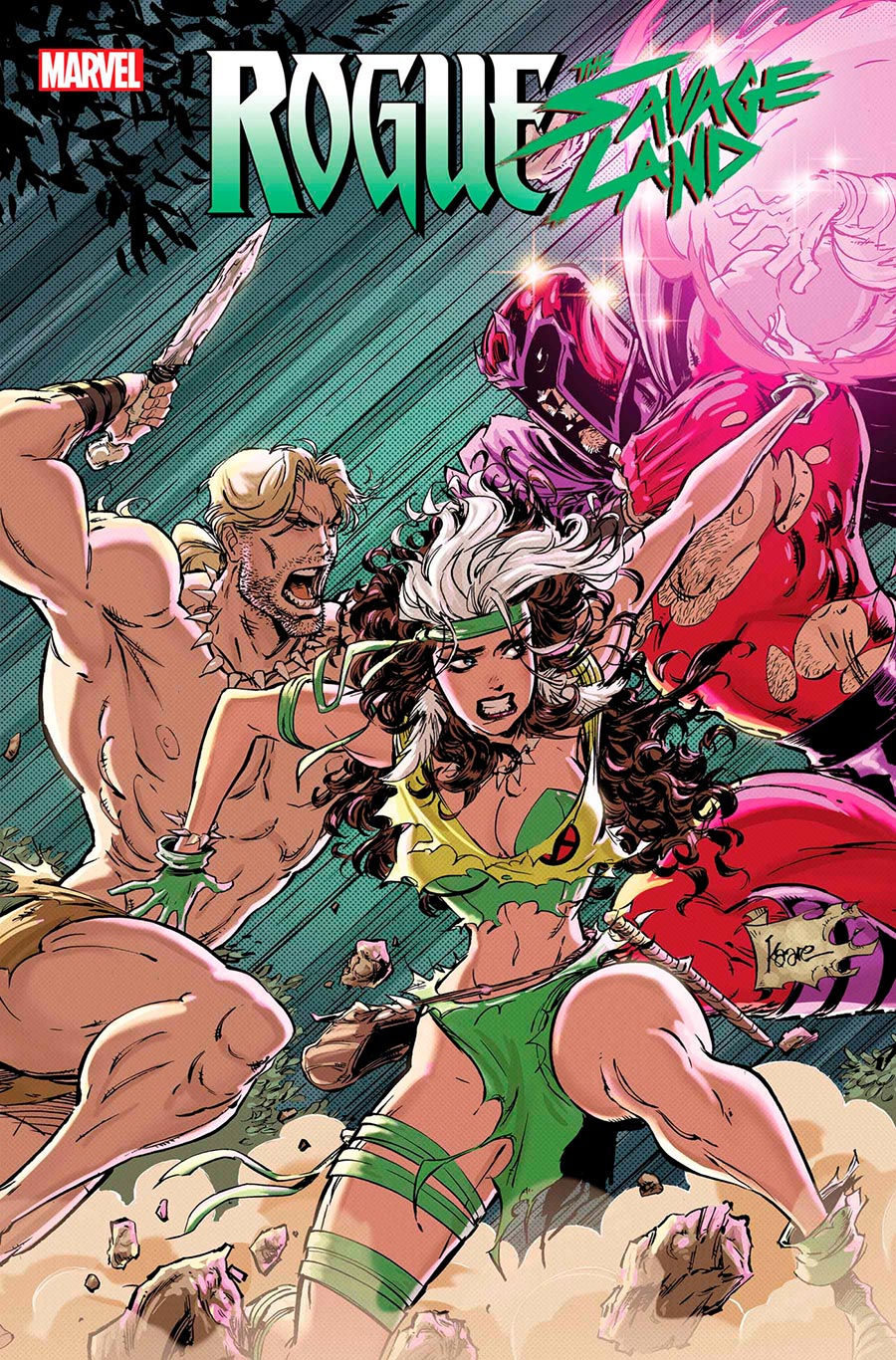 Rogue The Savage Land #3 Cover A Regular Kaare Andrews Cover