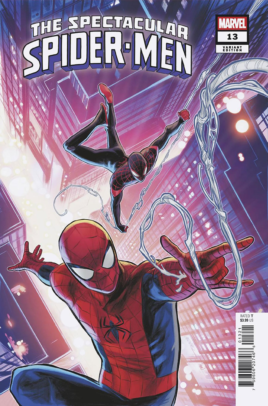 Spectacular Spider-Men #13 Cover B Variant Carmen Carnero Cover