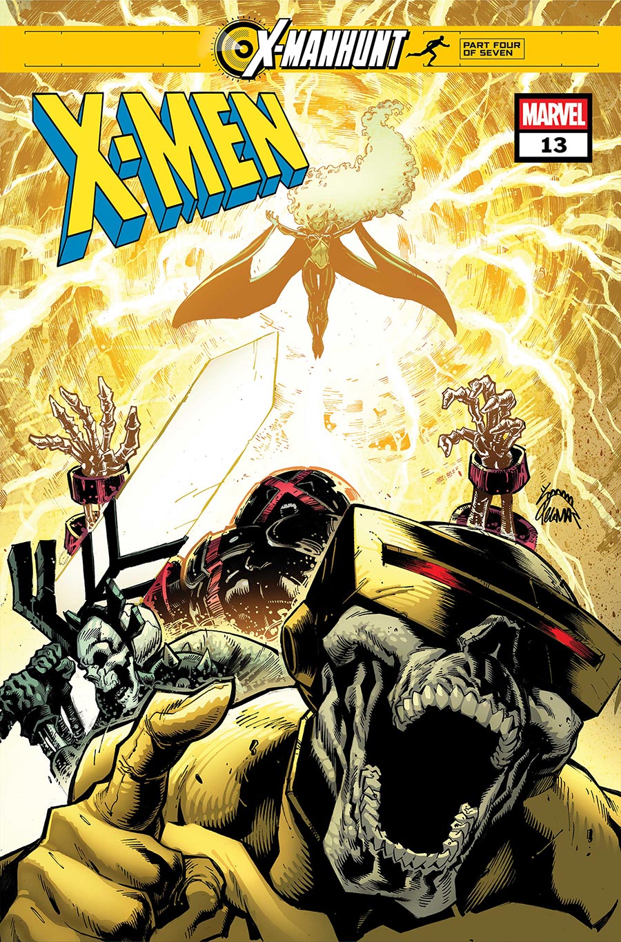 X-Men Vol 7 #13 Cover A Regular Ryan Stegman Cover (X-Manhunt Part 4)