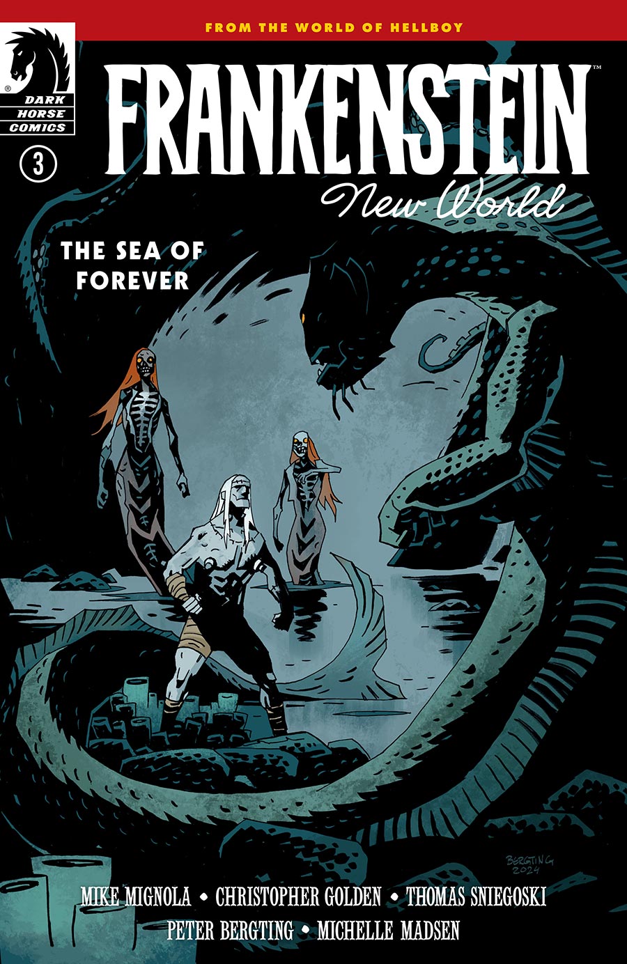 Frankenstein New World The Sea Of Forever #3