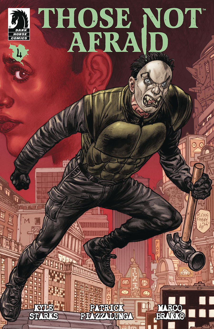 Those Not Afraid #4 Cover A Regular Glenn Fabry Cover