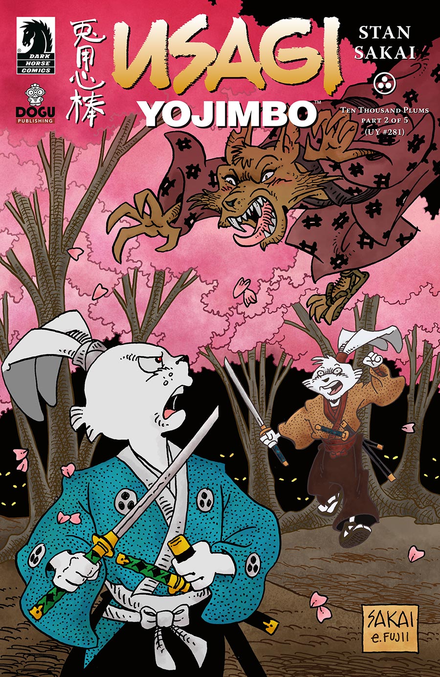 Usagi Yojimbo Ten Thousand Plums #2 Cover A Regular Stan Sakai Cover