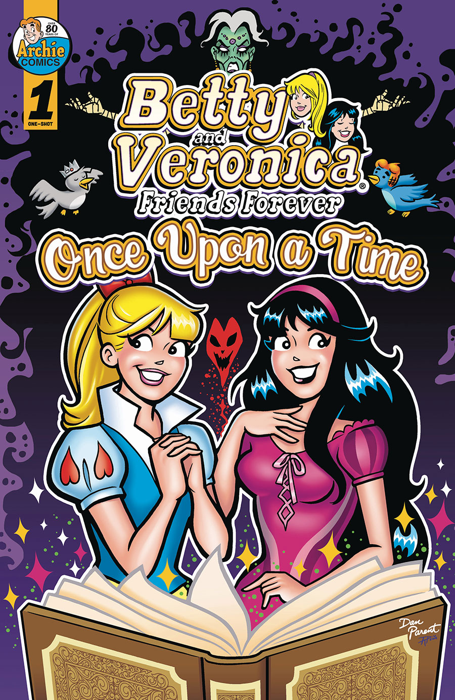 Betty And Veronica Friends Forever Once Upon A Time #1 (One Shot) Cover A Regular Vincent Lovallo Dan Parent & Rosario Tito Pena Cover