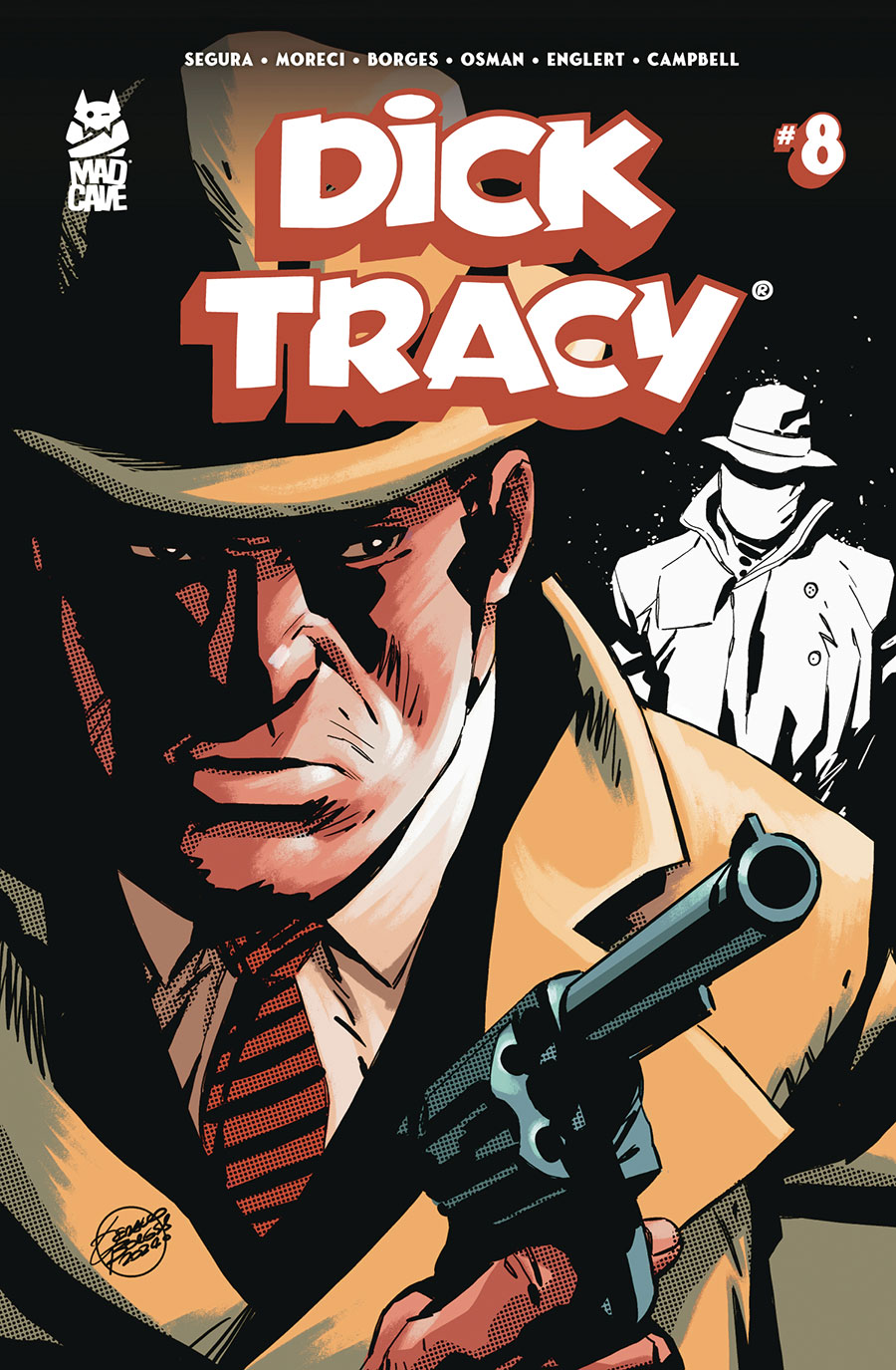 Dick Tracy (Mad Cave Studios) #8 Cover A Regular Geraldo Borges Cover