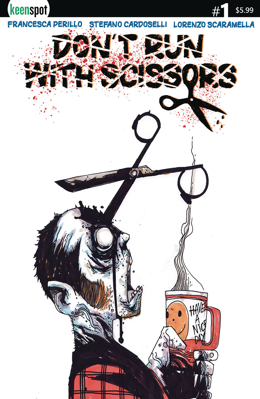 Dont Run With Scissors #1 Cover B Variant Stefano Cardoselli Cover