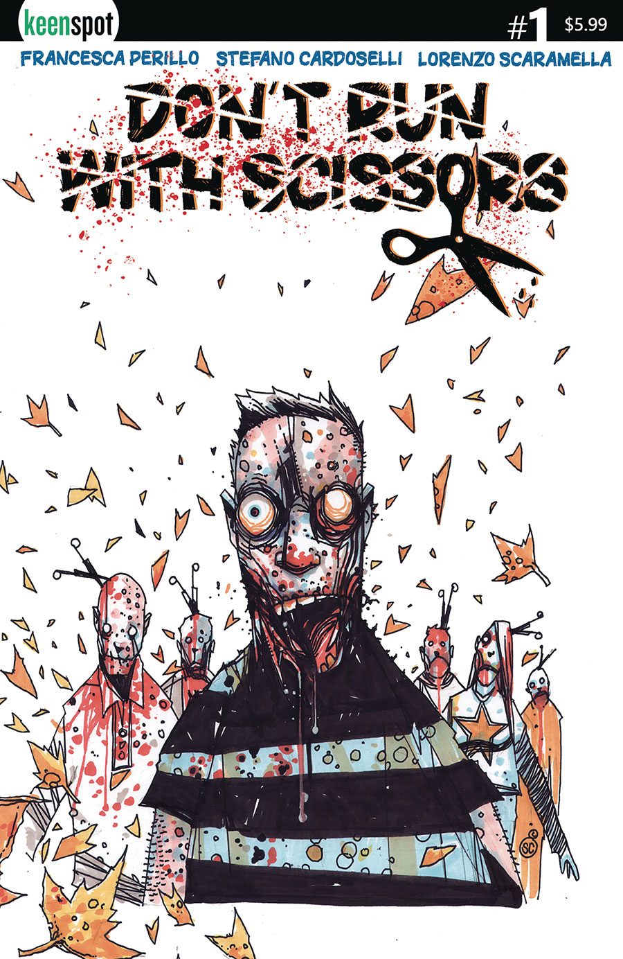 Dont Run With Scissors #1 Cover C Variant Stefano Cardoselli Cover