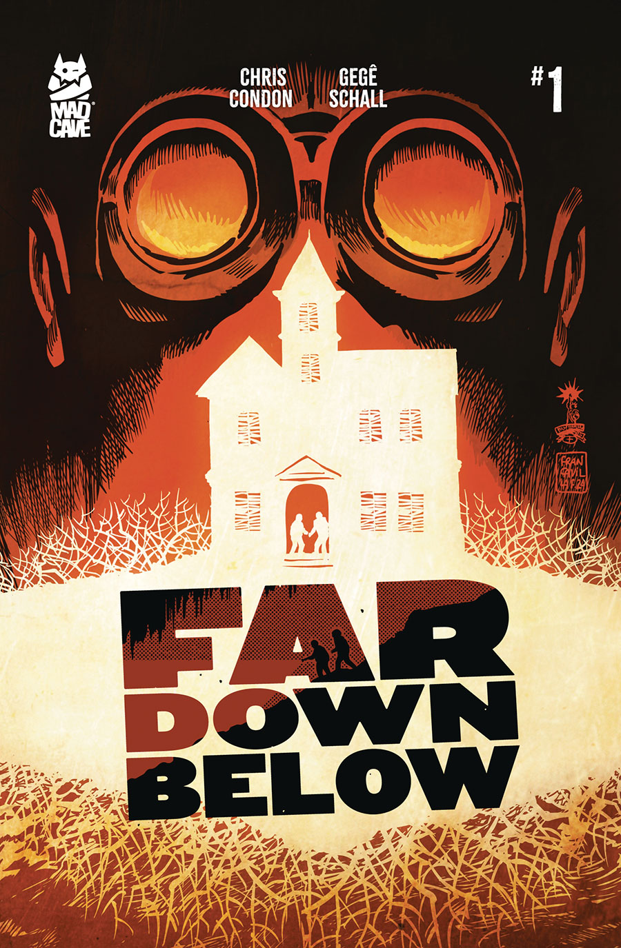 Far Down Below #1 Cover B Variant Francesco Francavilla Cover