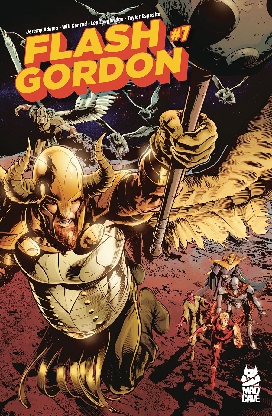 Flash Gordon Vol 8 #7 Cover A Regular Will Conrad Cover