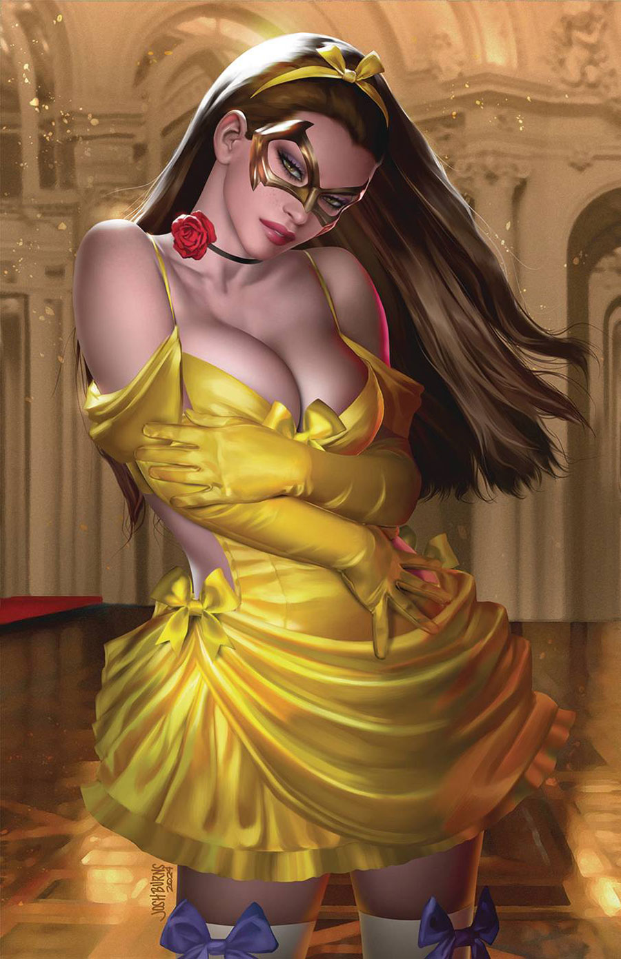 Grimm Fairy Tales 20th Anniversary 2025 Fairy Tale Pinup Special #1 (One Shot) Cover D Variant Josh Burns Cover