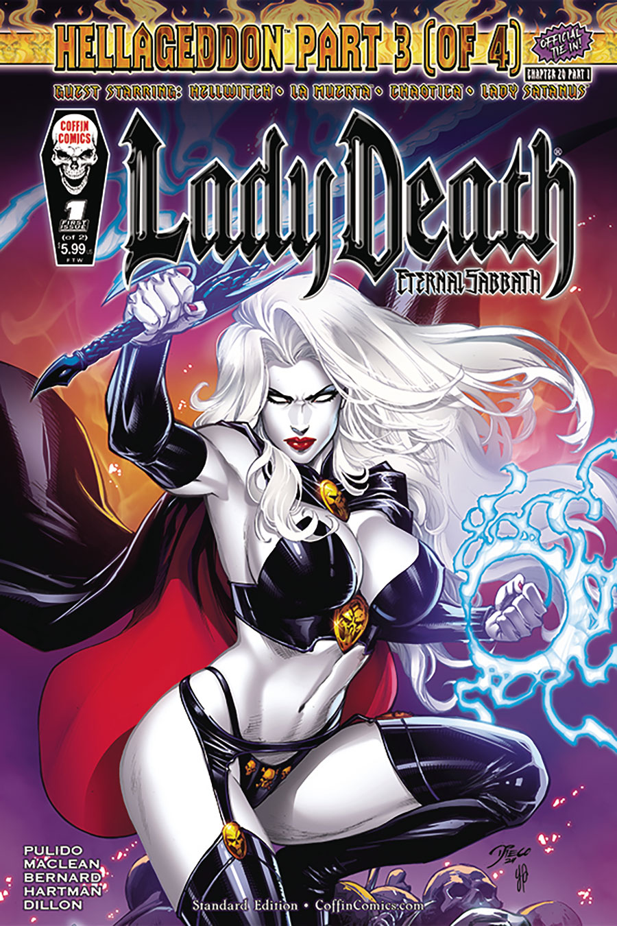 Lady Death Eternal Sabbath #1 Cover A Regular Diego Bernard Cover