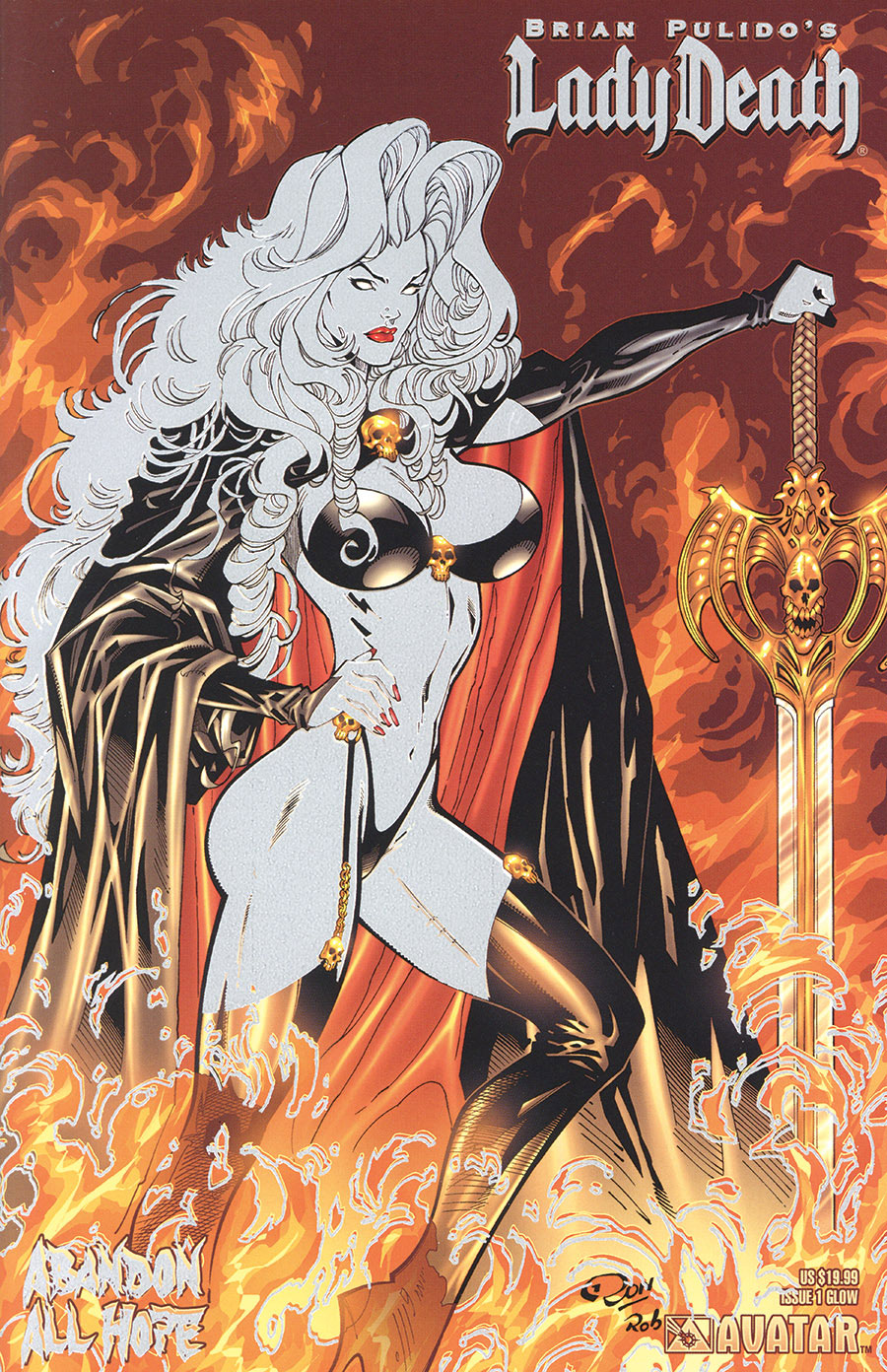 Lady Death Ethereal Foil Bonus Covers Bag Set (5-Count)