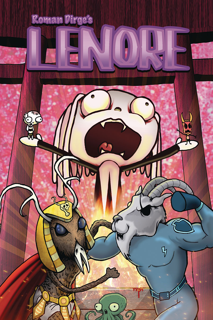 Lenore The Time War #3 Cover A Regular Roman Dirge Cover