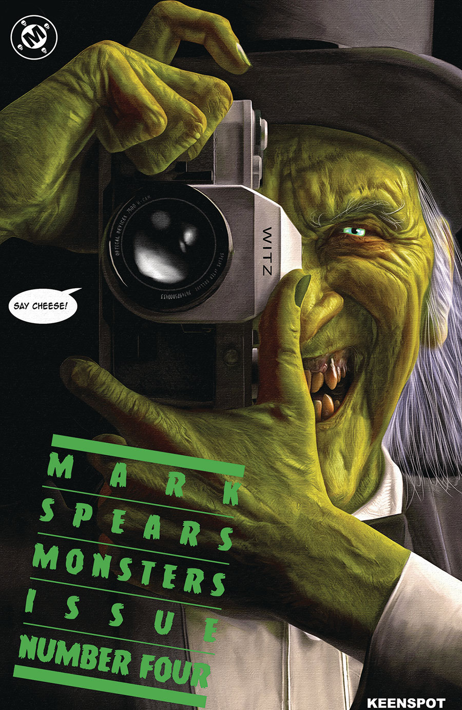 Mark Spears Monsters #4 Cover E Variant Mark Spears The Killing Joke Homage Cover