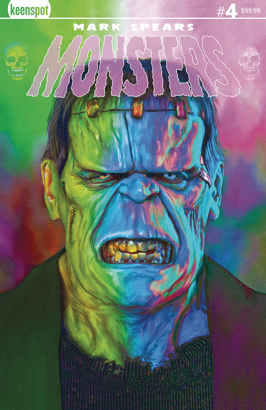 Mark Spears Monsters #4 Cover G Variant Mark Spears Metal Cover