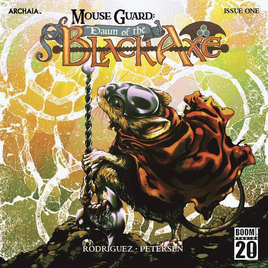 Mouse Guard Dawn Of The Black Axe #1 Cover C Variant Goni Montes BOOM Studios 20th Anniversary Cover