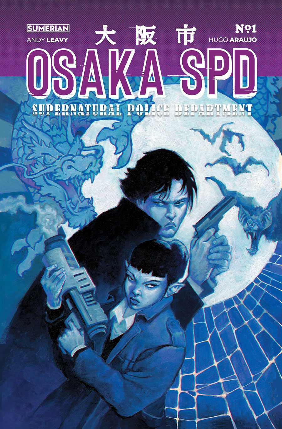 Osaka SPD (Supernatural Police Department) #1 Cover A Regular Hugo Araujo Cover