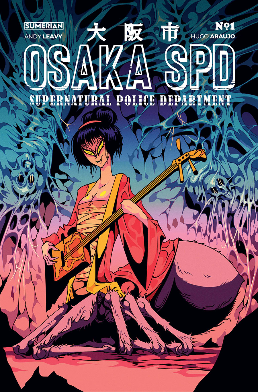 Osaka SPD (Supernatural Police Department) #1 Cover C Variant David Genchi Cover