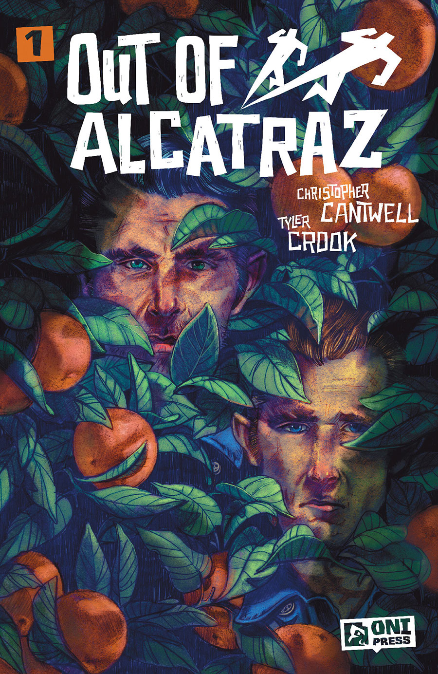 Out Of Alcatraz #1 Cover B Variant Oliver Dominguez Cover