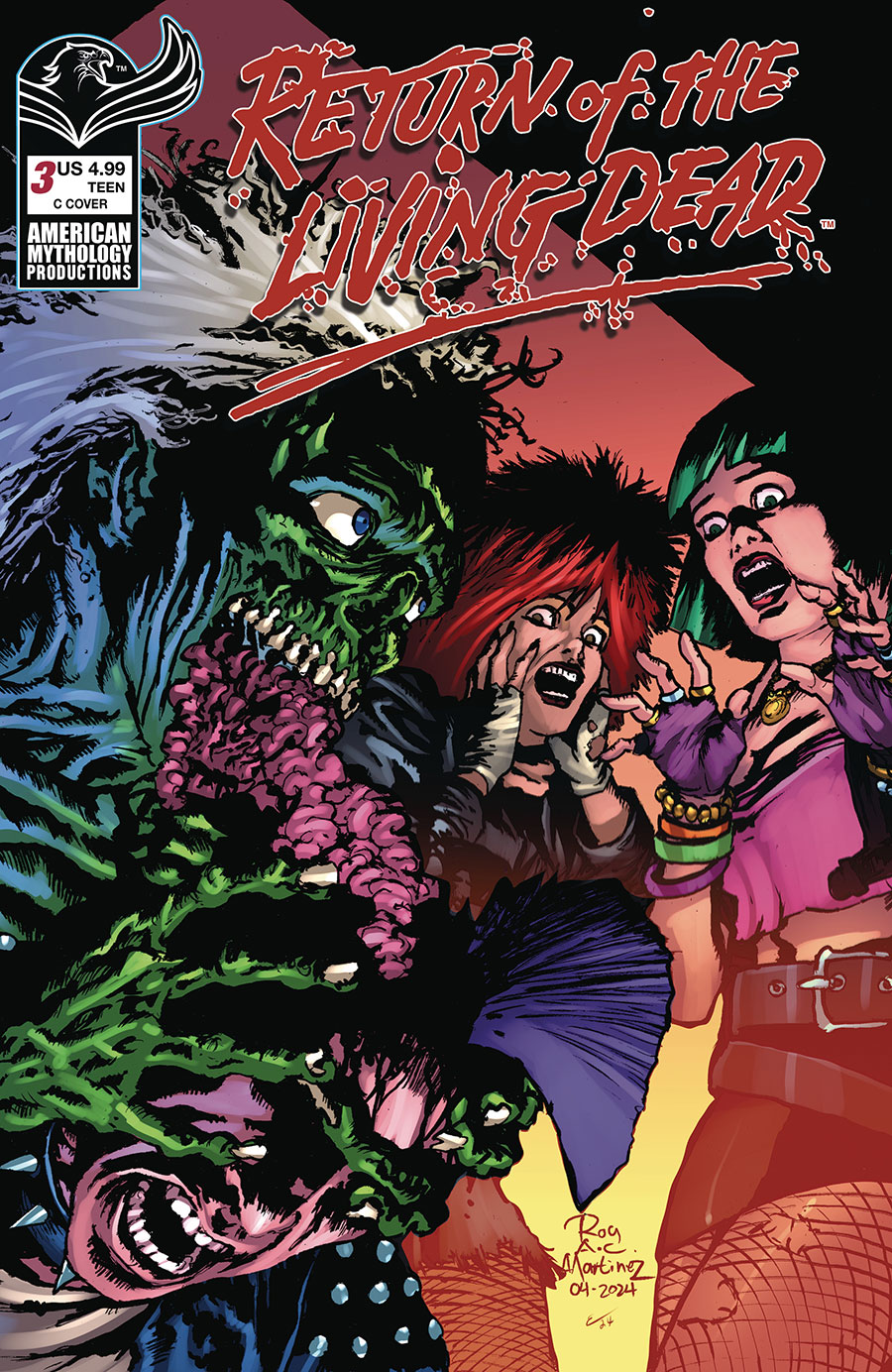 Return Of The Living Dead #3 Cover C Variant Roy Alan Martinez Cover