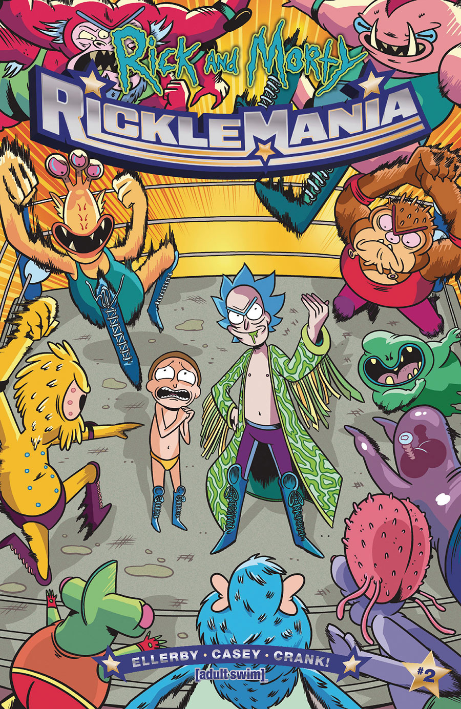 Rick And Morty Ricklemania #2 Cover A Regular Marc Ellerby Cover