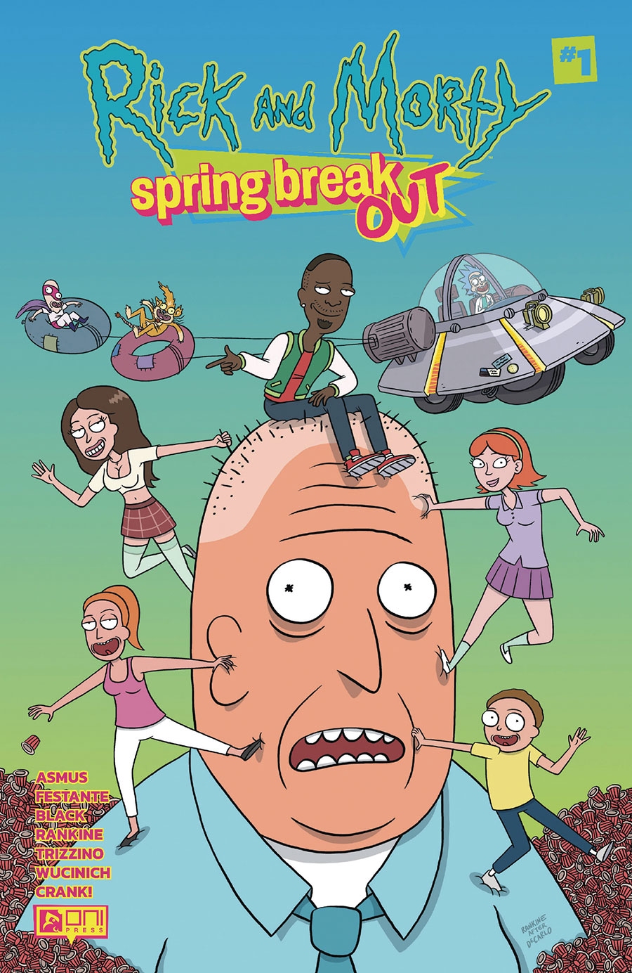 Rick And Morty Spring Break Out #1 (One Shot) Cover A Regular Dean Rankine Cover