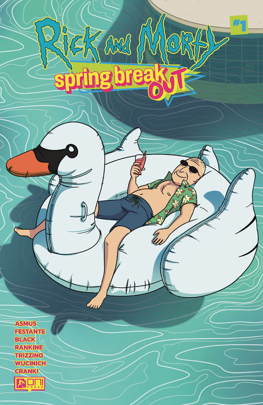 Rick And Morty Spring Break Out #1 (One Shot) Cover B Variant Angela Trizzino Cover