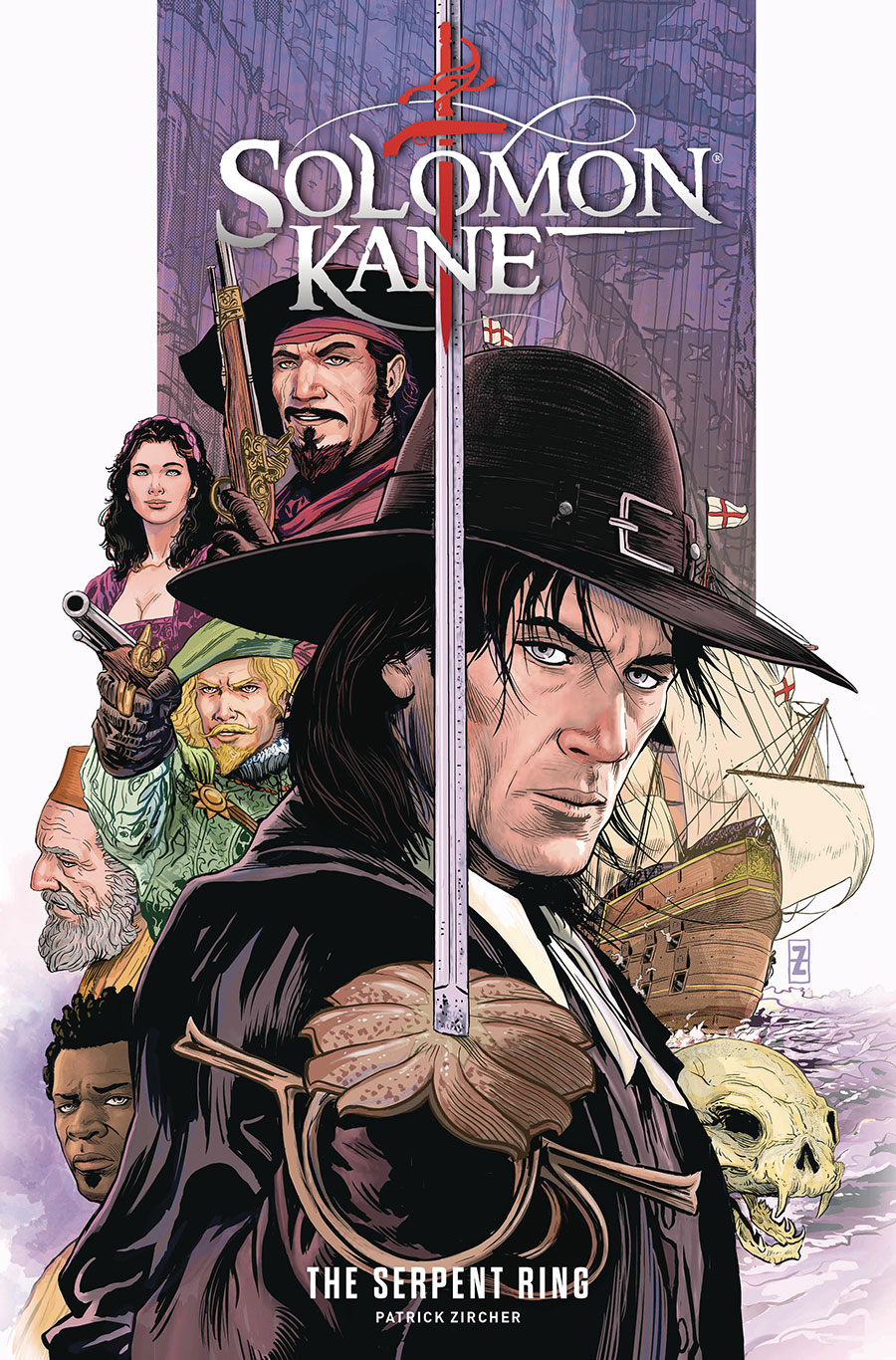 Solomon Kane The Serpent Ring #1 Cover C Variant Patrick Zircher Cover