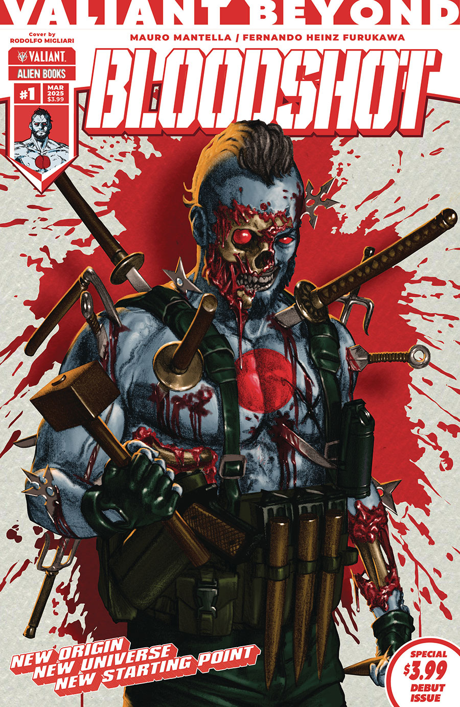 Valiant Beyond Bloodshot #1 Cover A Regular Rodolfo Migliari Cover