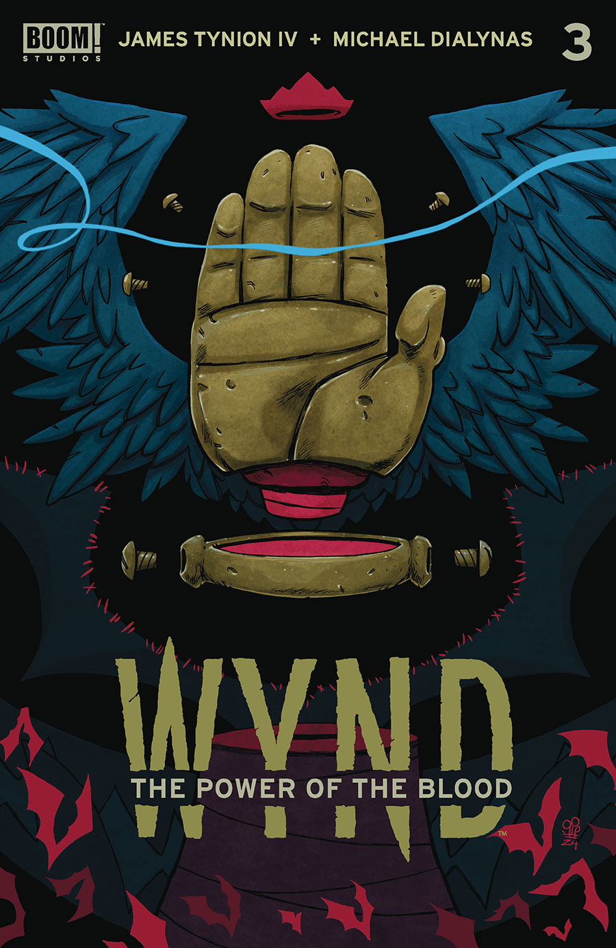 Wynd The Power Of The Blood #3 Cover A Regular Michael Dialynas Cover