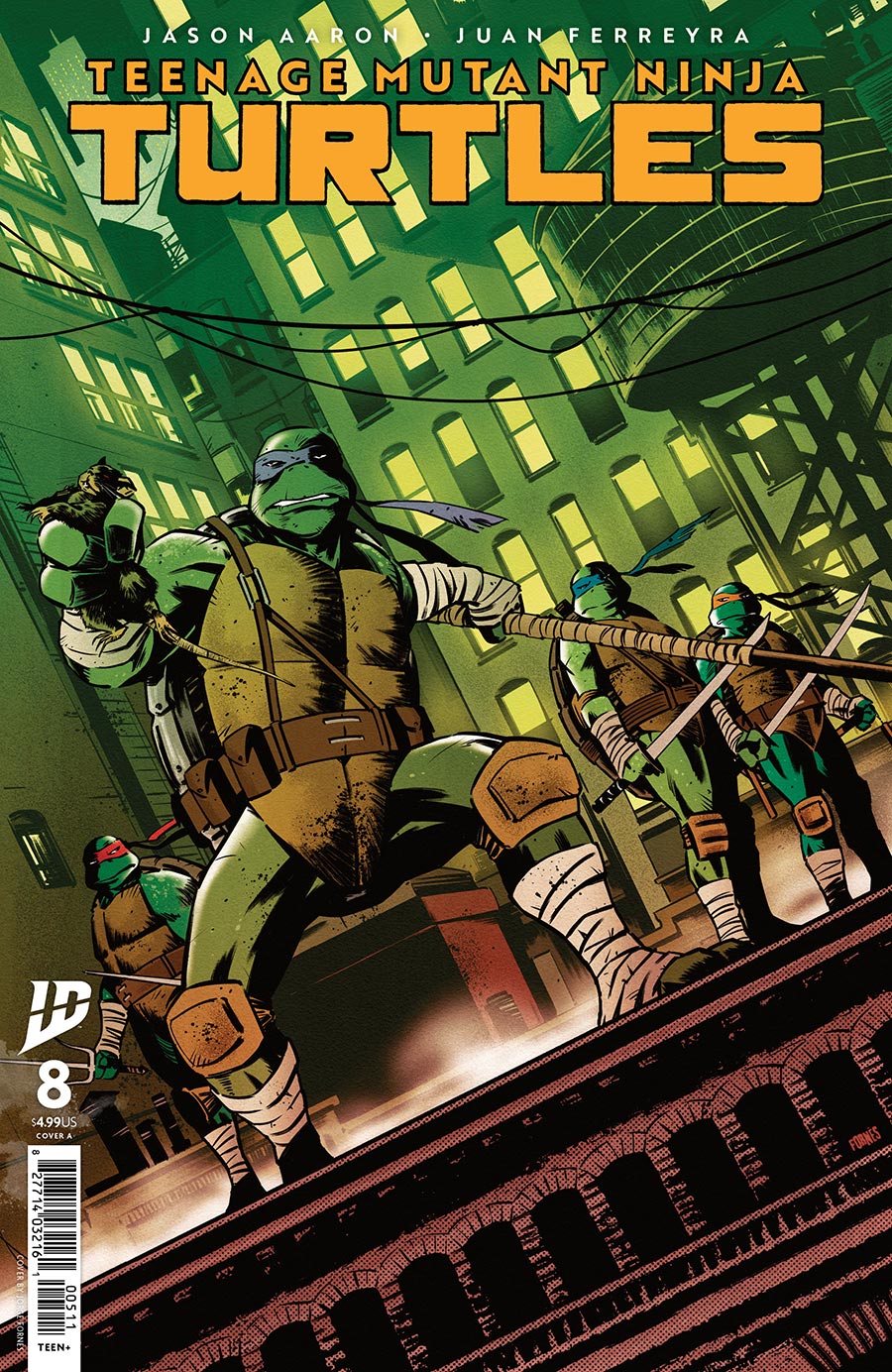 Teenage Mutant Ninja Turtles Vol 6 #8 Cover A Regular Jorge Fornes Cover