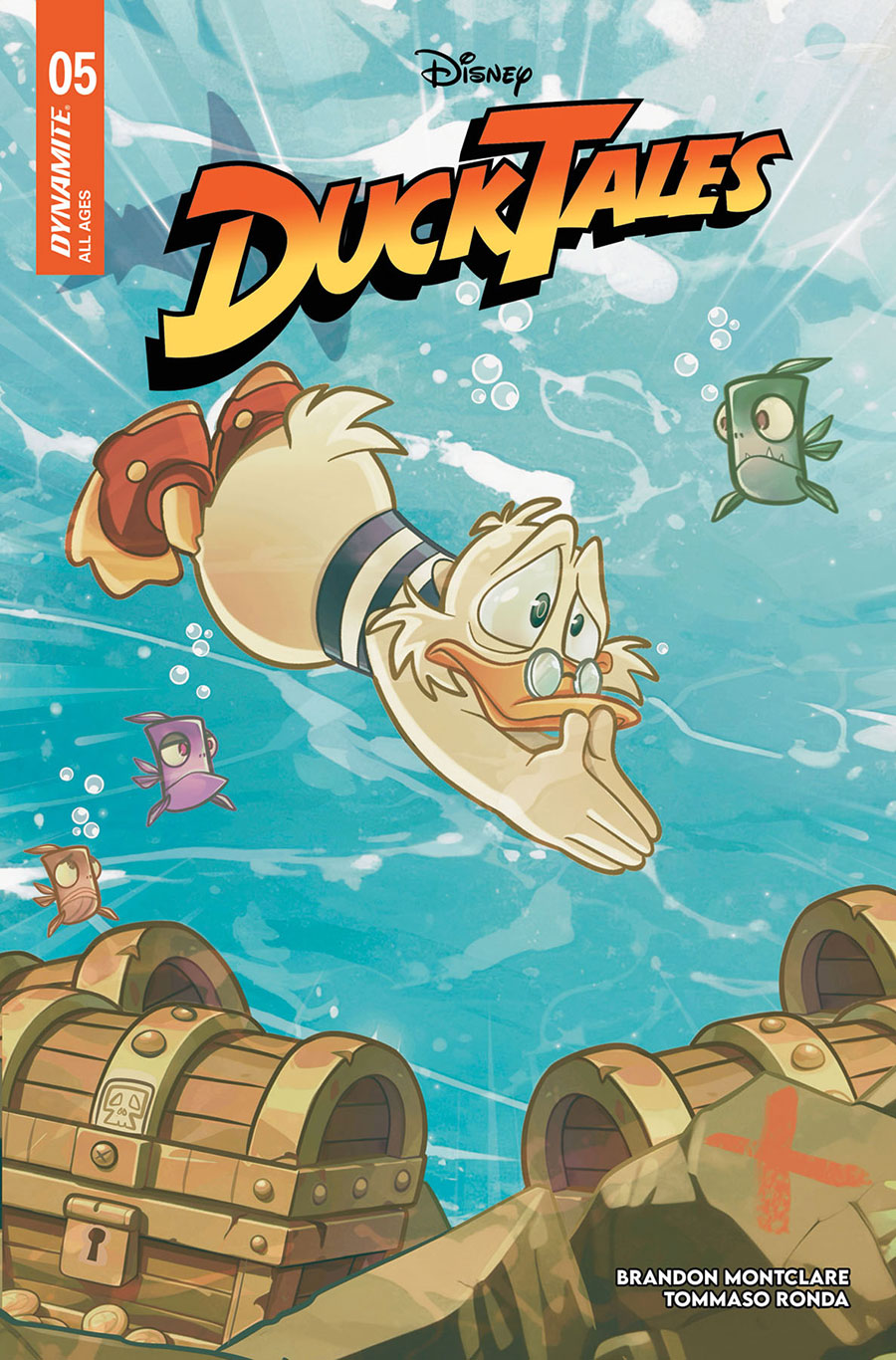 Ducktales Vol 5 #5 Cover B Variant Francesco Tomaselli Cover