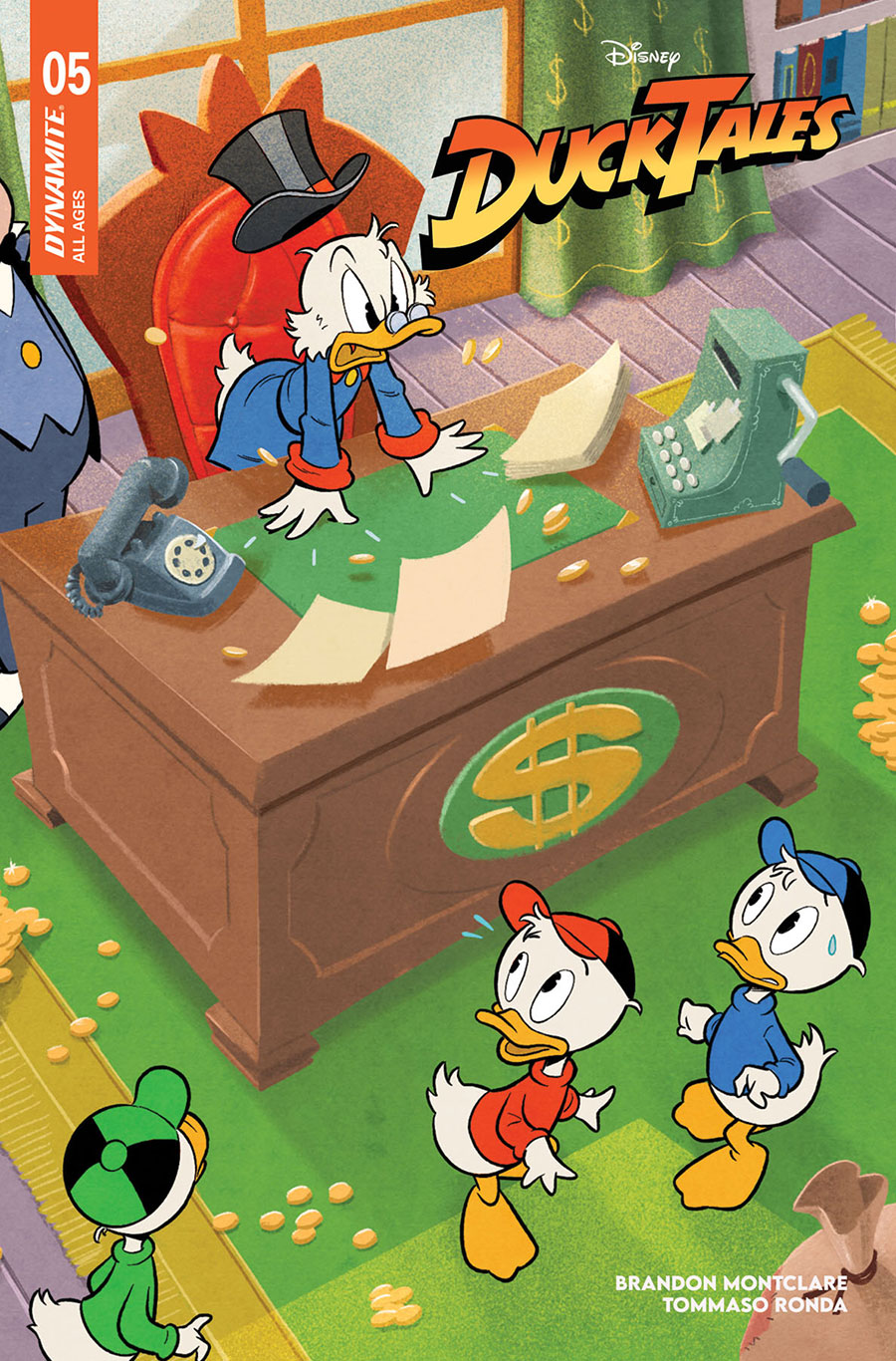 Ducktales Vol 5 #5 Cover E Variant Tommaso Ronda Cover