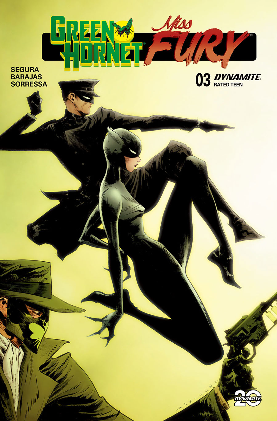 Green Hornet Miss Fury #3 Cover B Variant Jae Lee & June Chung Cover