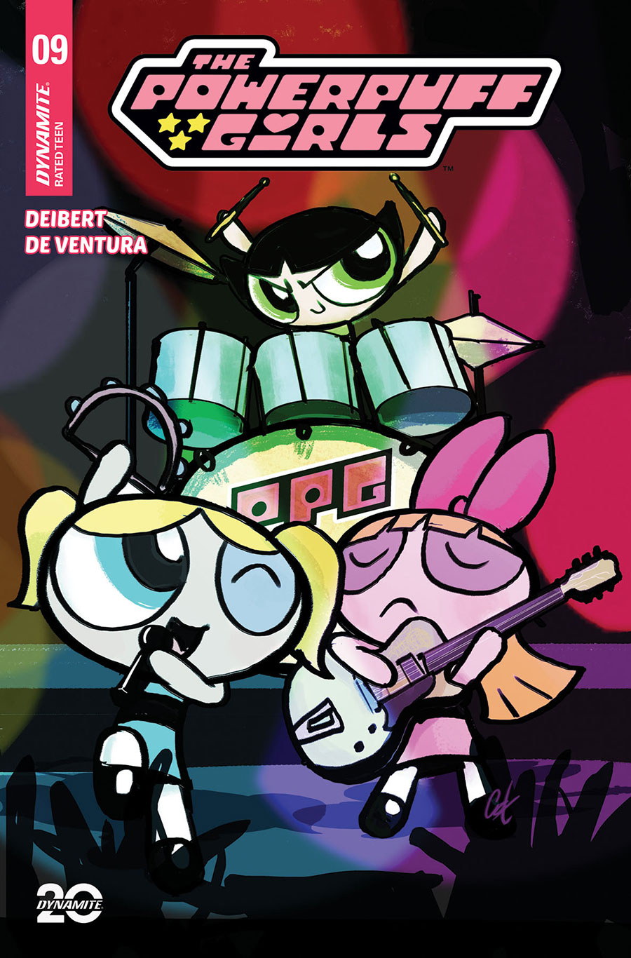 Powerpuff Girls Vol 4 #9 Cover C Variant Cat Staggs Cover