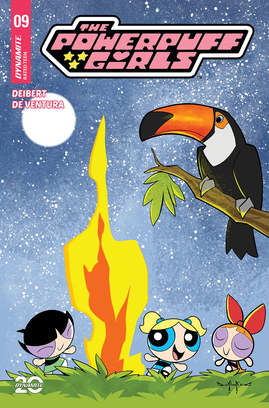 Powerpuff Girls Vol 4 #9 Cover D Variant Pasquale Qualano Cover